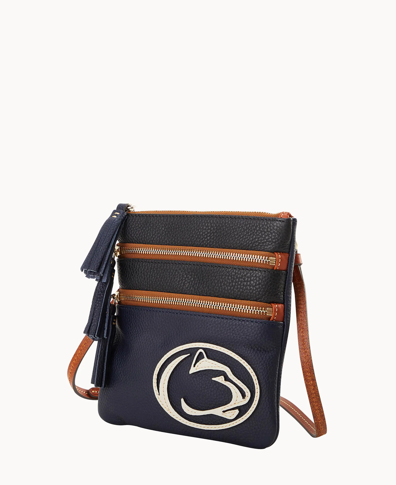Collegiate Penn State University Triple Zip Crossbody - Image 2