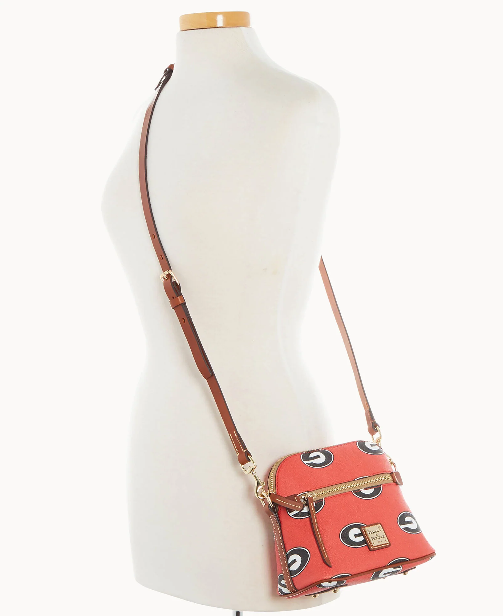 Collegiate University of Georgia Domed Crossbody - Image 3