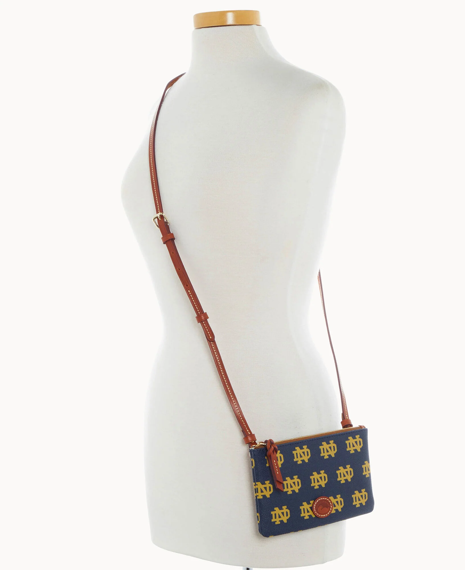 Collegiate University of Notre Dame Top Zip Crossbody - Image 4