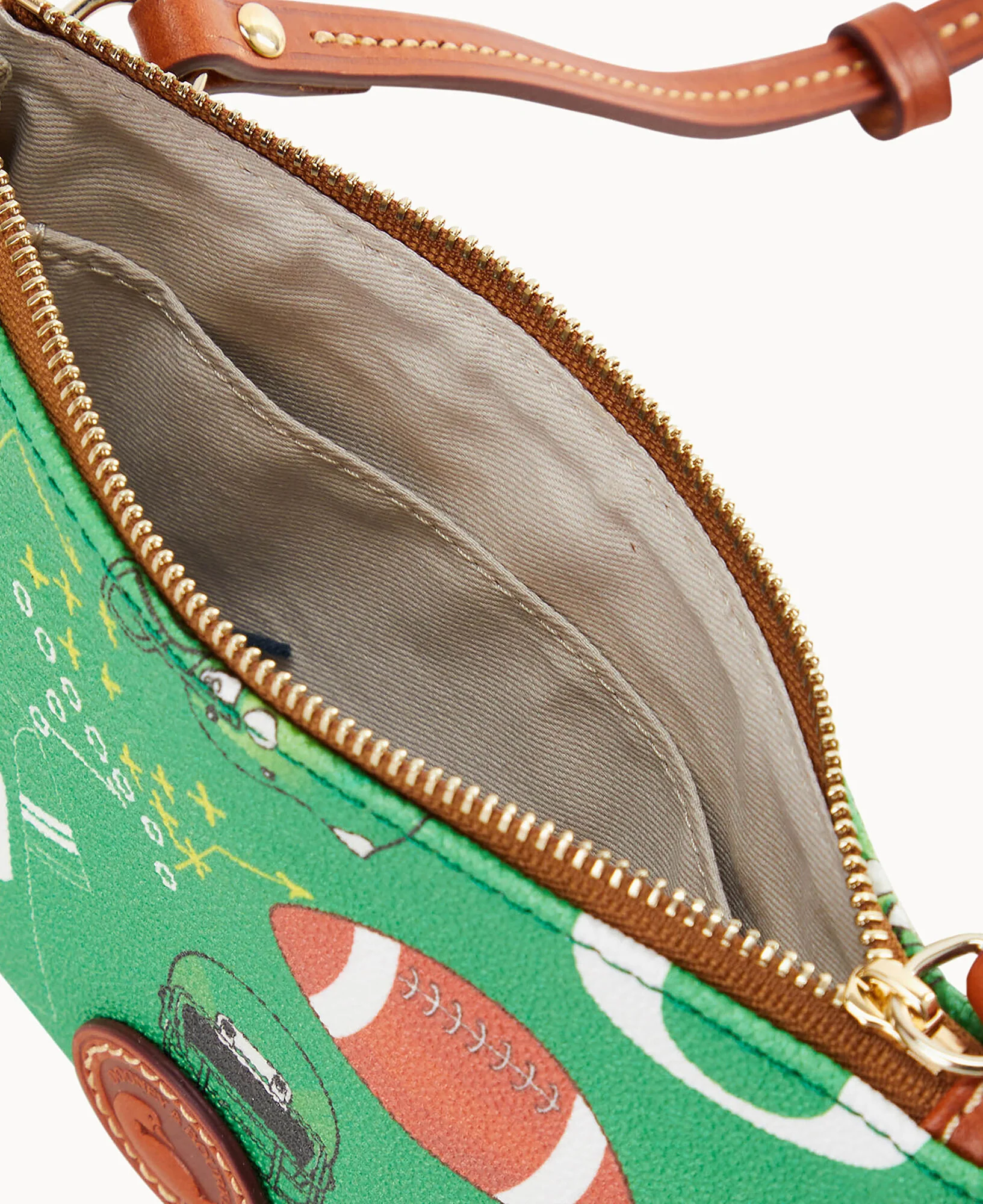 Collegiate University of Oregon Top Zip Crossbody - Image 3