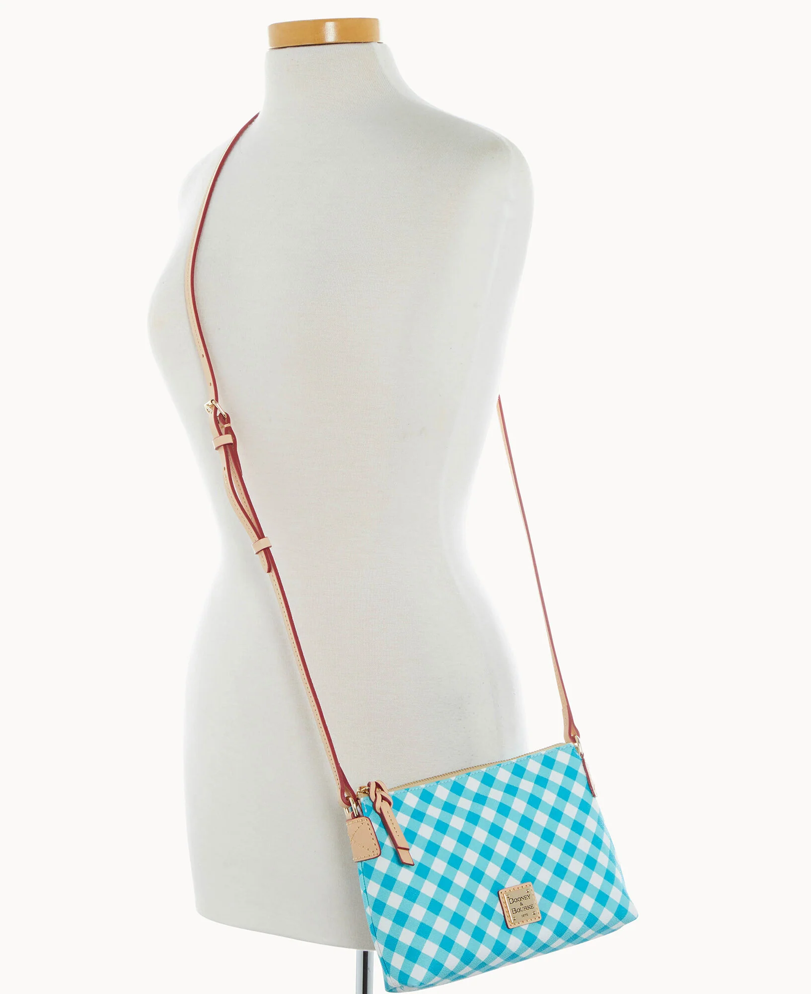 Gingham II Crossbody Pouchette - Image 16