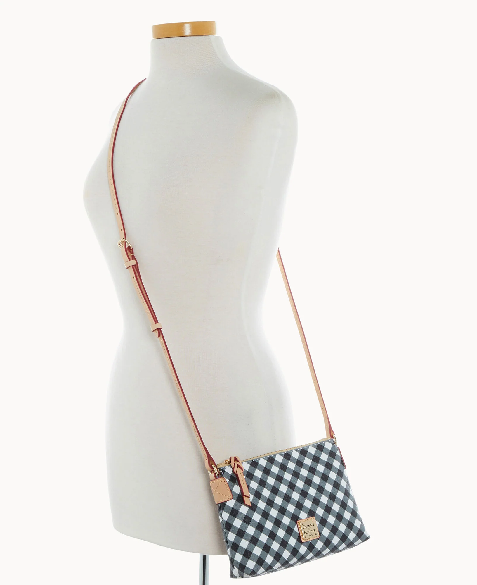 Gingham II Crossbody Pouchette - Image 4