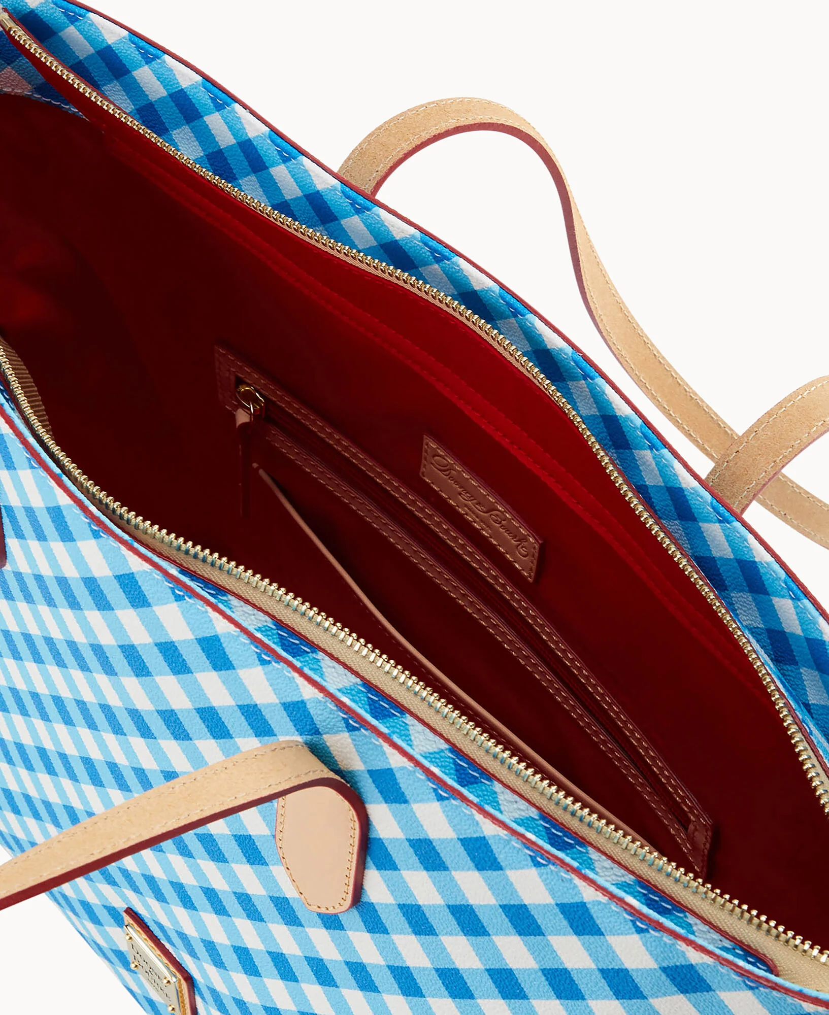 Gingham II Large Tote - Image 12