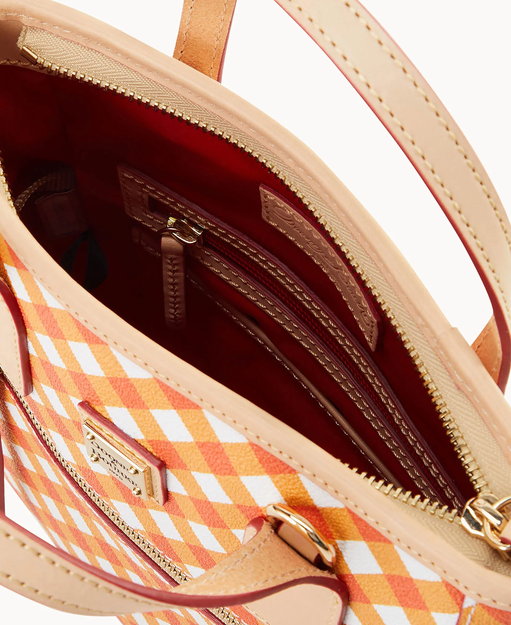 Gingham II Small Handle Tote - Image 13
