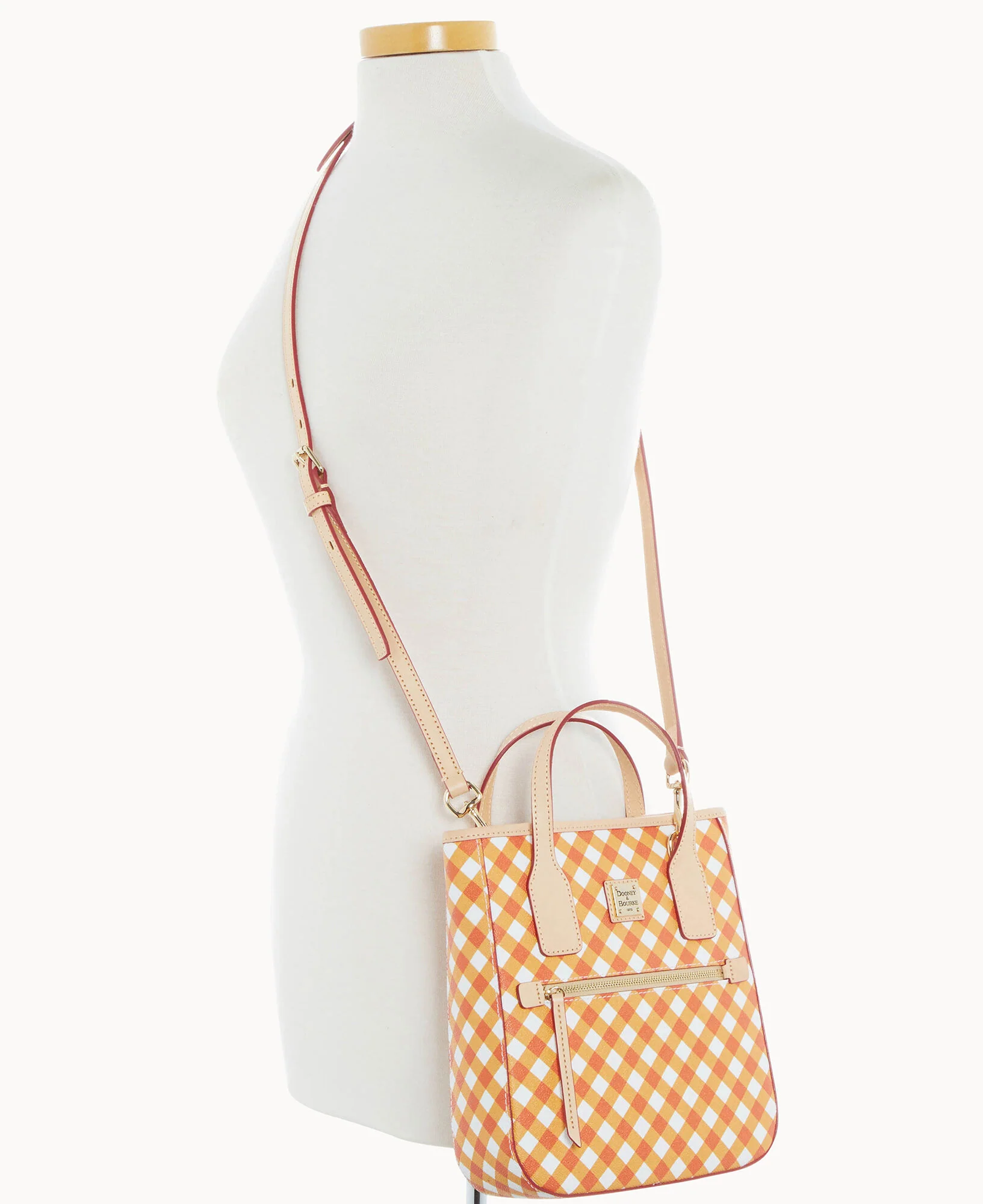 Gingham II Small Handle Tote - Image 14