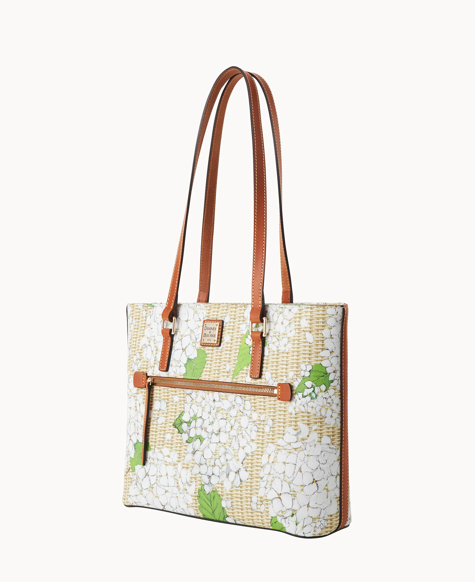Hydrangea Basketweave Shopper - Image 10