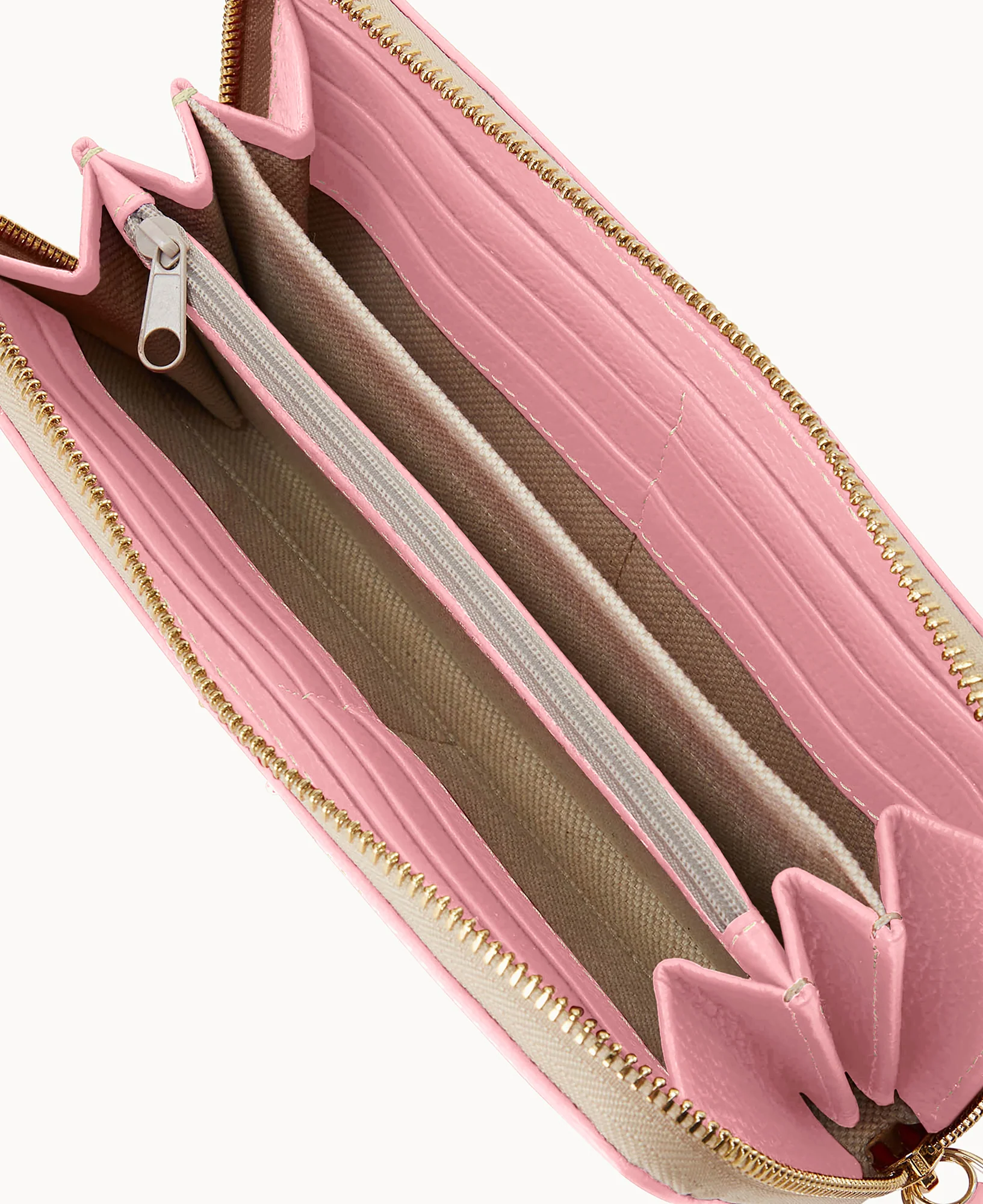 Lucca Leather Large Zip Around Wristlet - Image 42