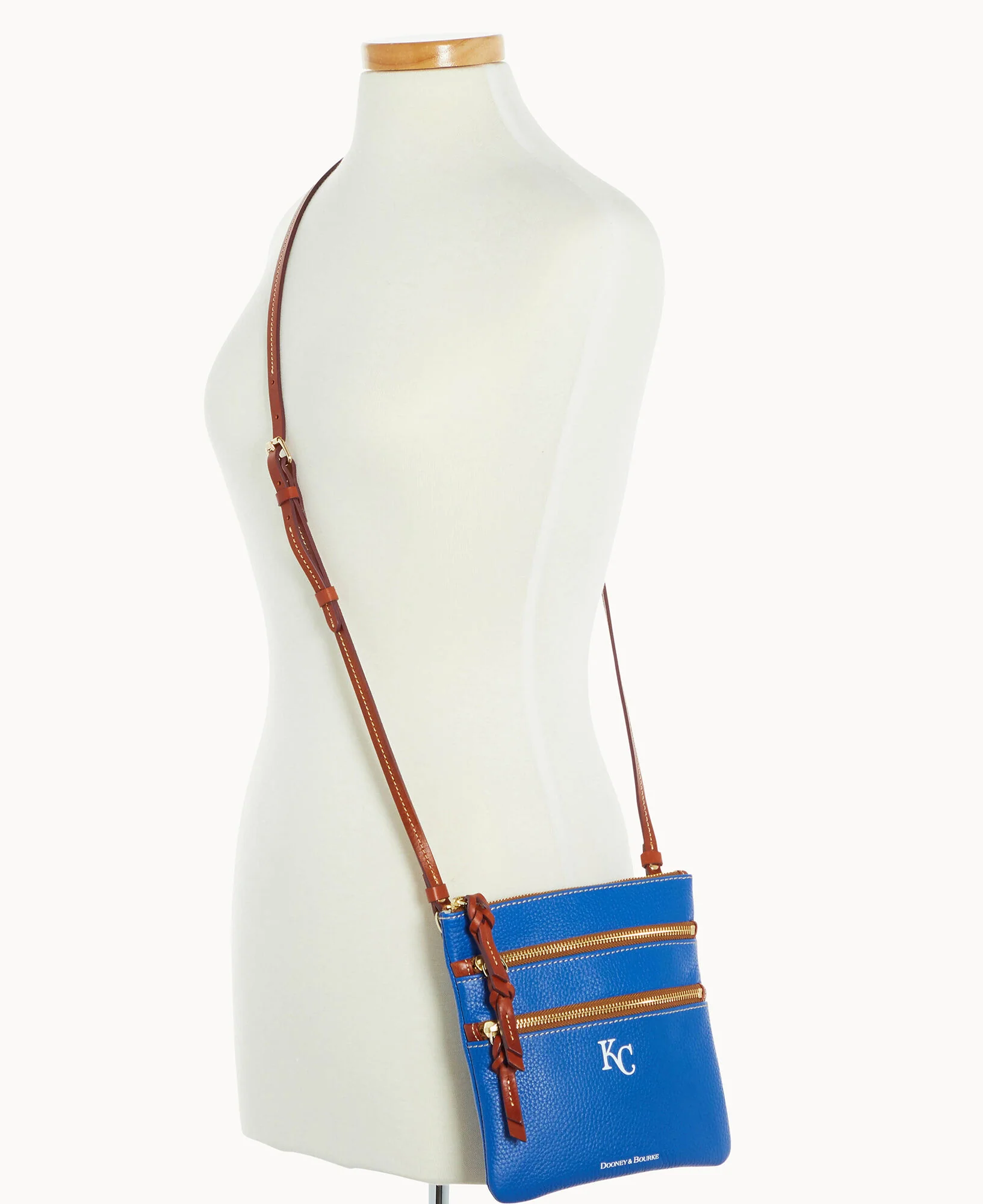 MLB Royals North South Triple Zip Crossbody - Image 3