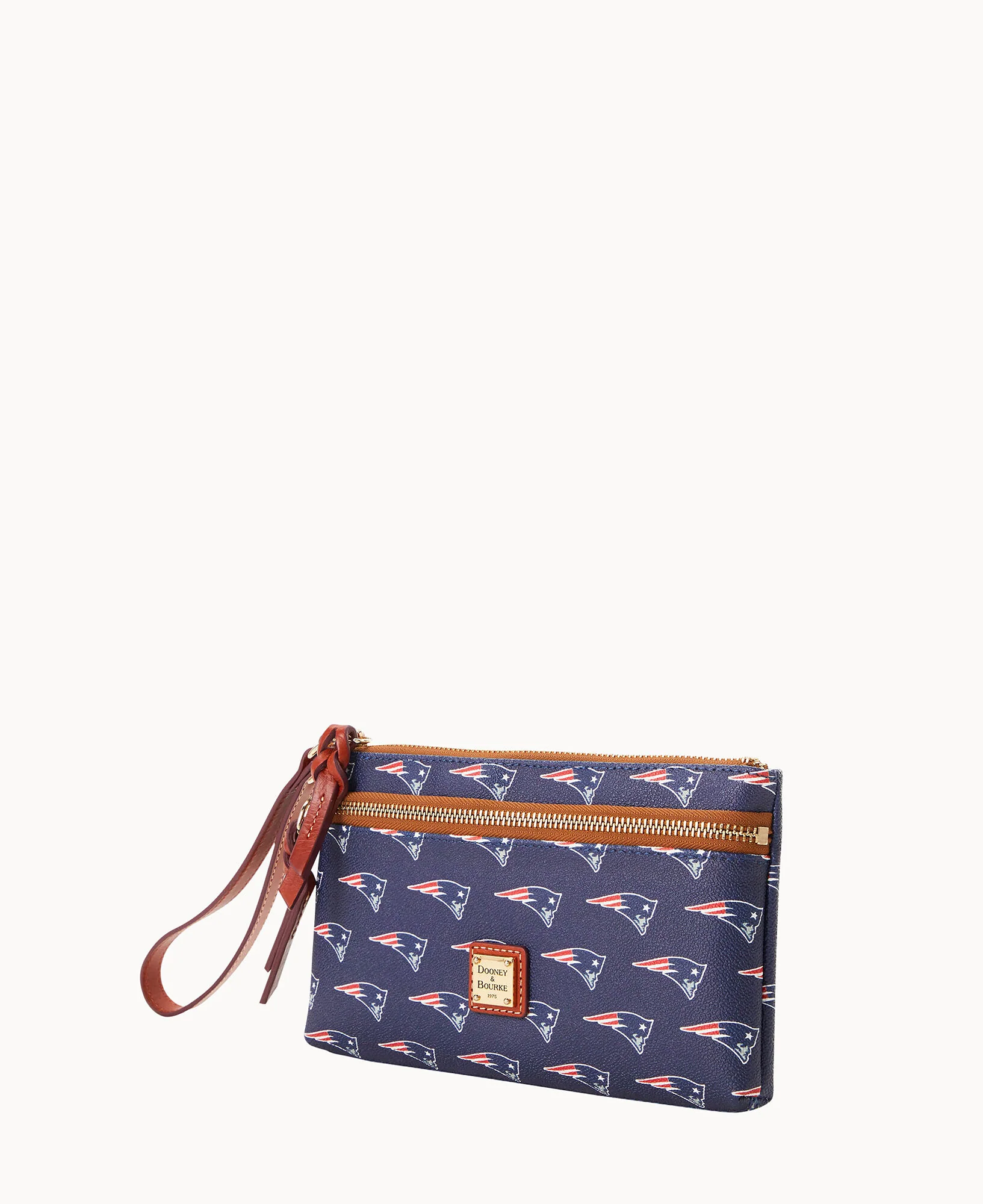 NFL Patriots Double Zip Wristlet - Image 2