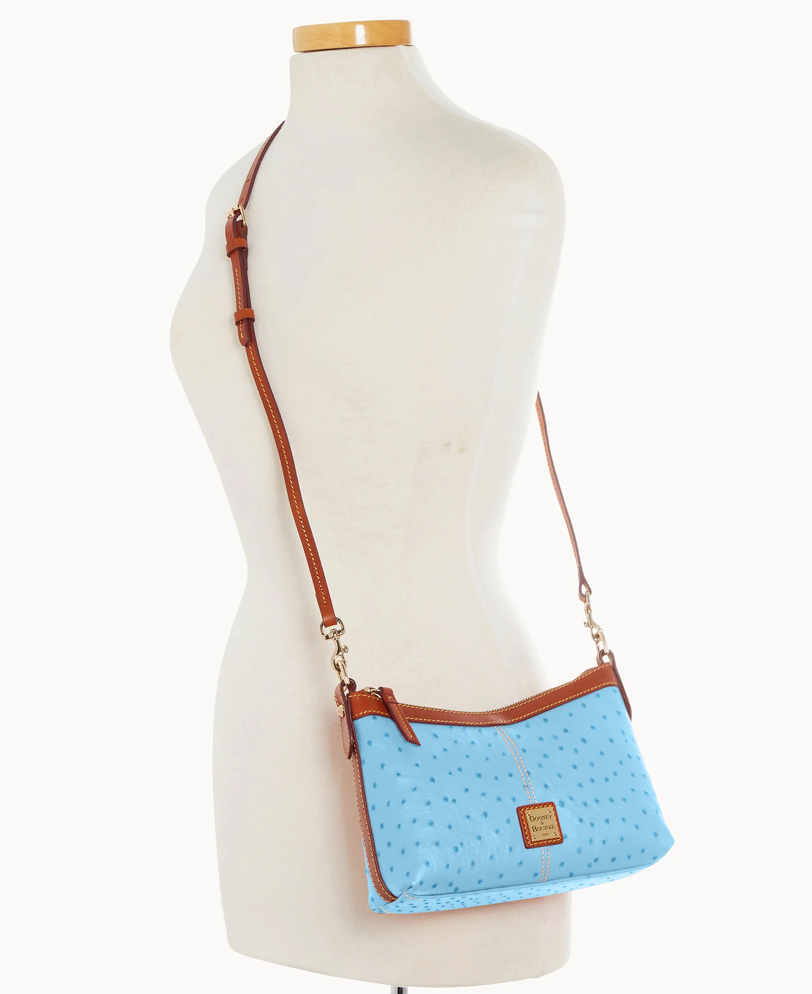 Ostrich Crossbody Pouch - Image 44