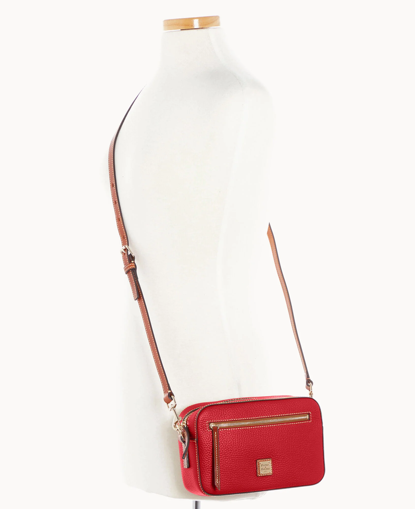 Pebble Grain Camera Zip Crossbody - Image 19