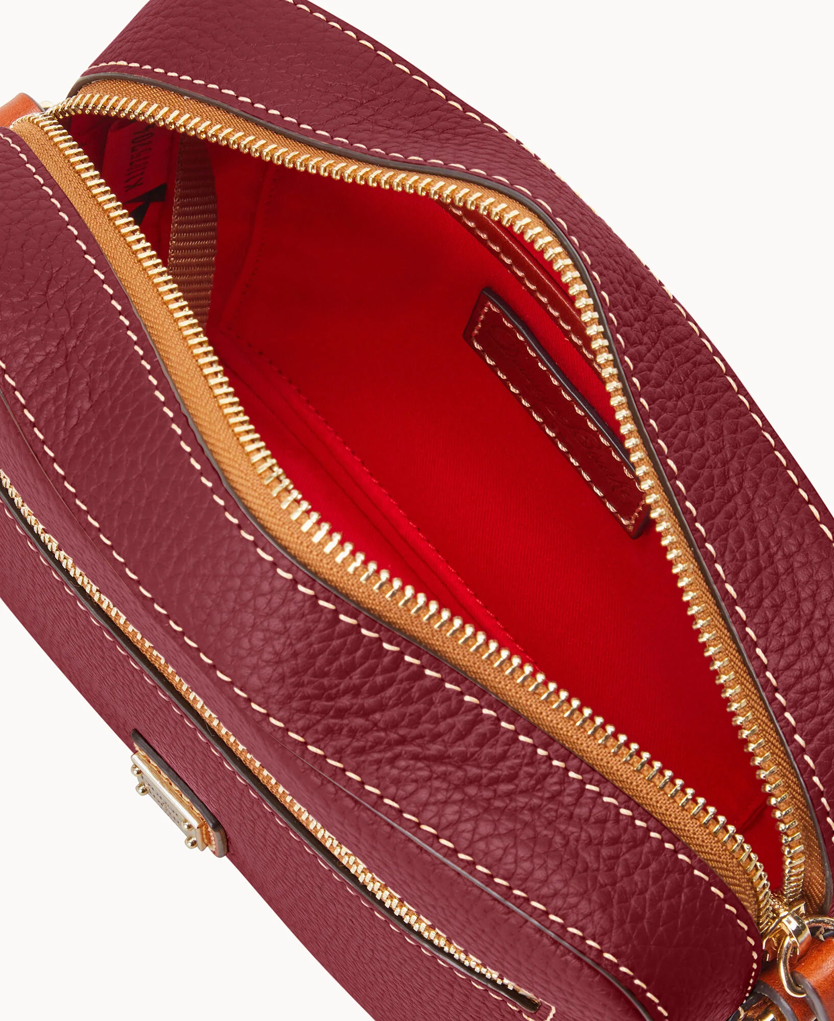 Pebble Grain Camera Zip Crossbody - Image 38