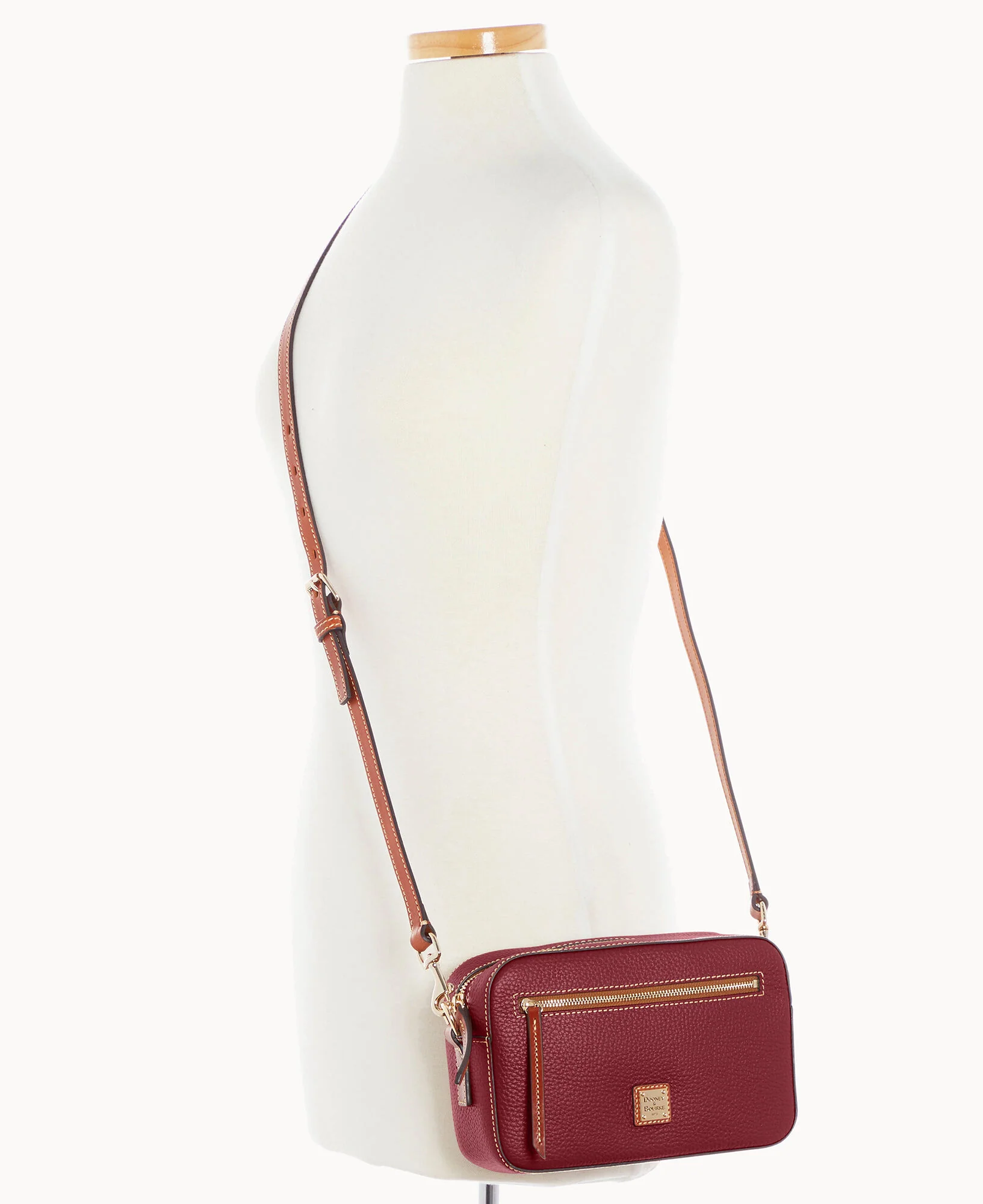 Pebble Grain Camera Zip Crossbody - Image 39