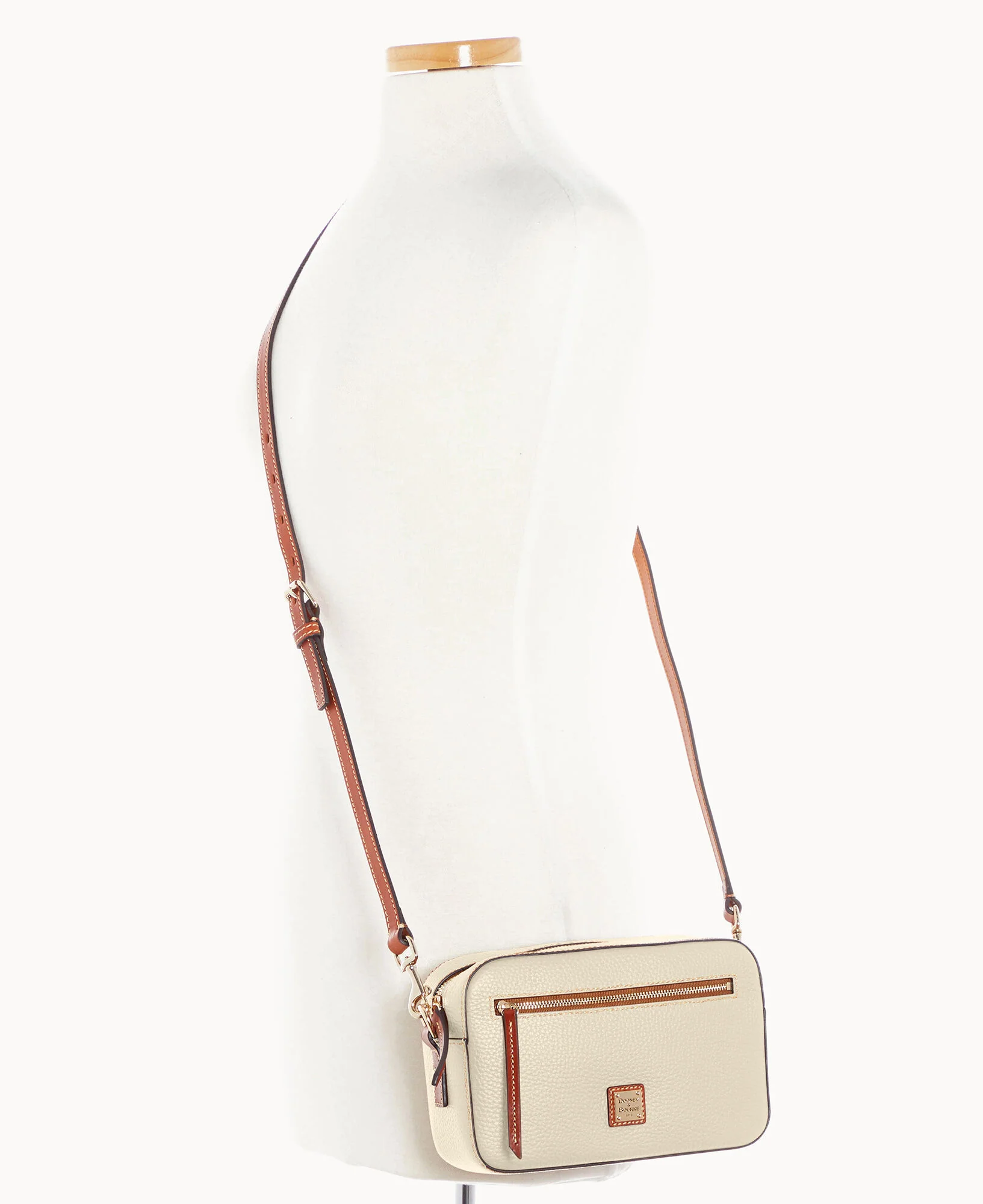 Pebble Grain Camera Zip Crossbody - Image 4