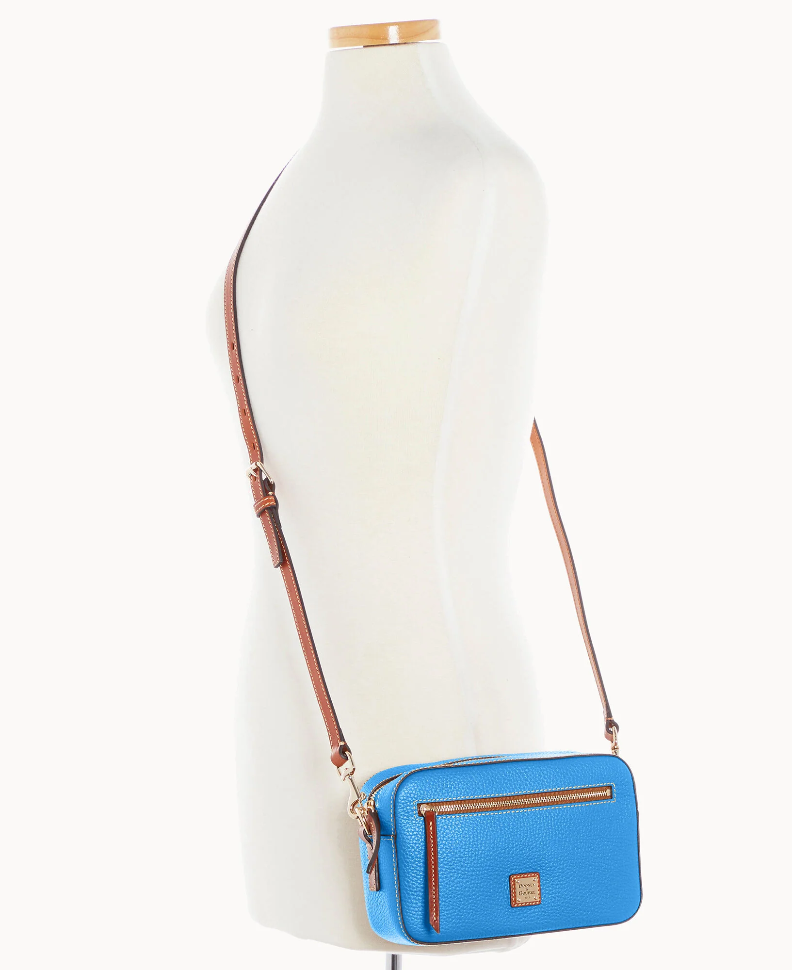 Pebble Grain Camera Zip Crossbody - Image 54