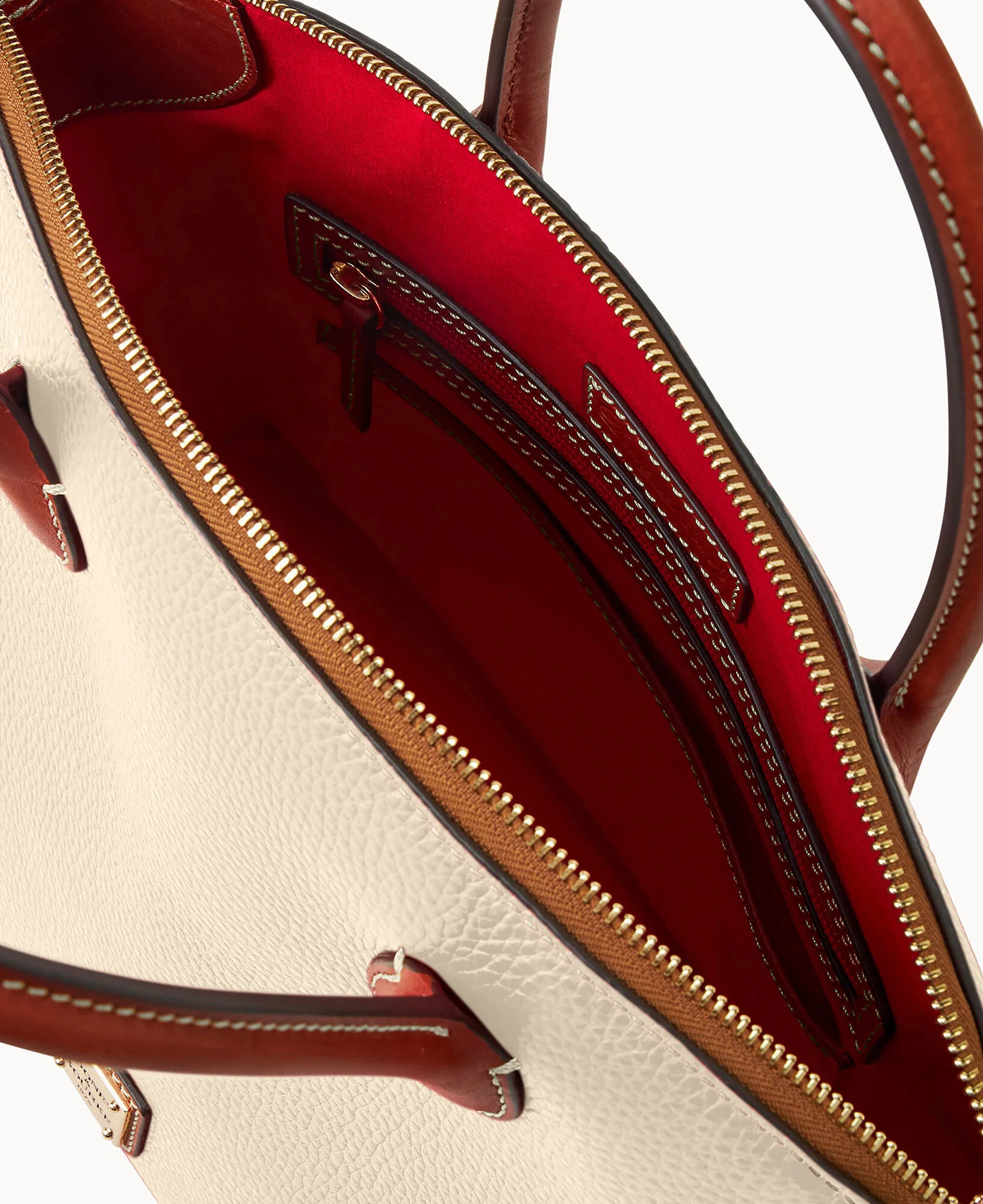 Pebble Grain Domed Satchel - Image 28