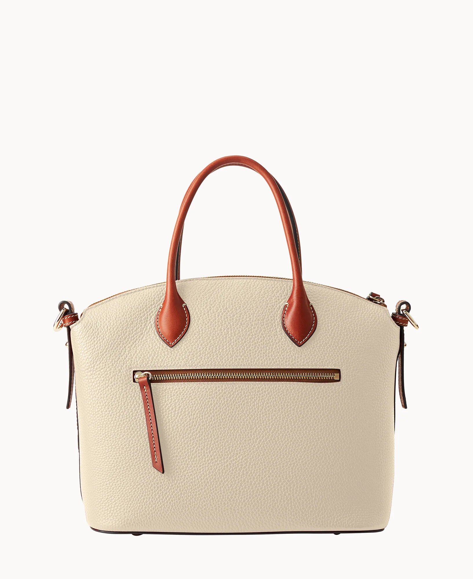 Pebble Grain Domed Satchel - Image 29