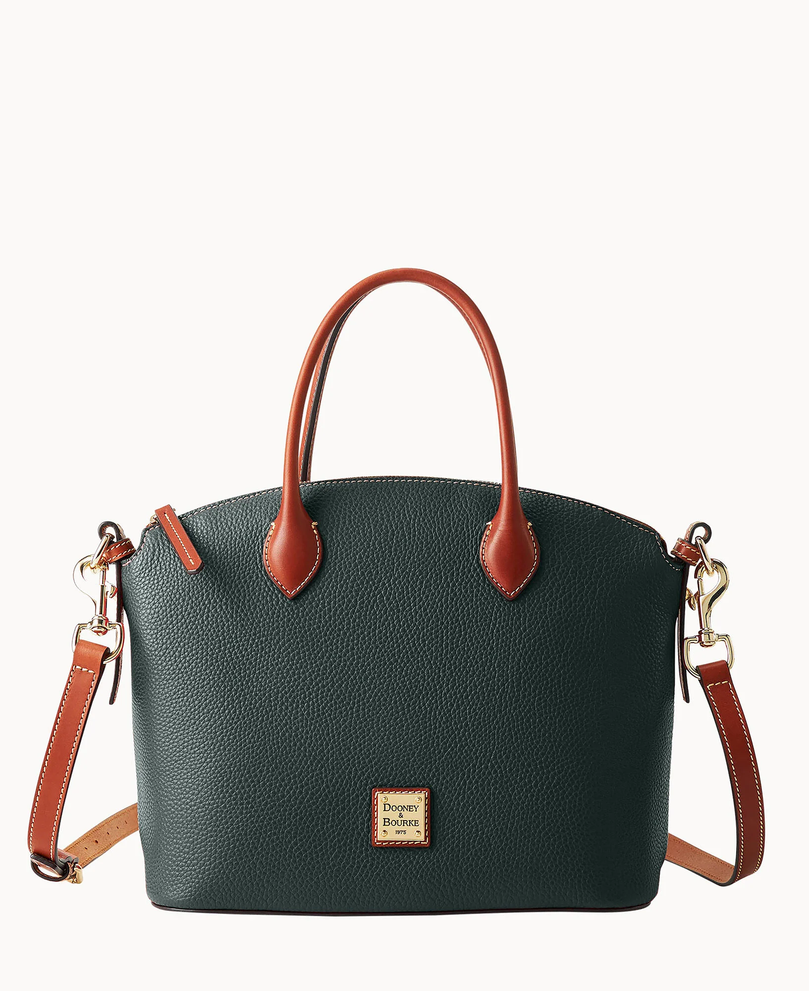 Pebble Grain Domed Satchel - Image 33