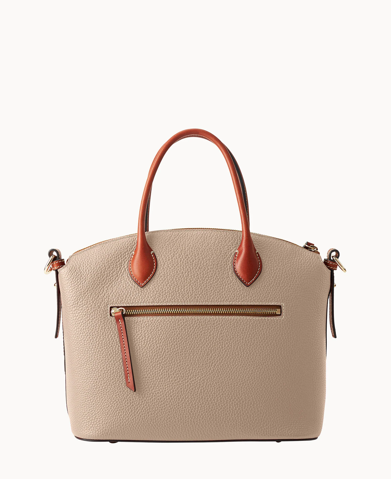 Pebble Grain Domed Satchel - Image 49