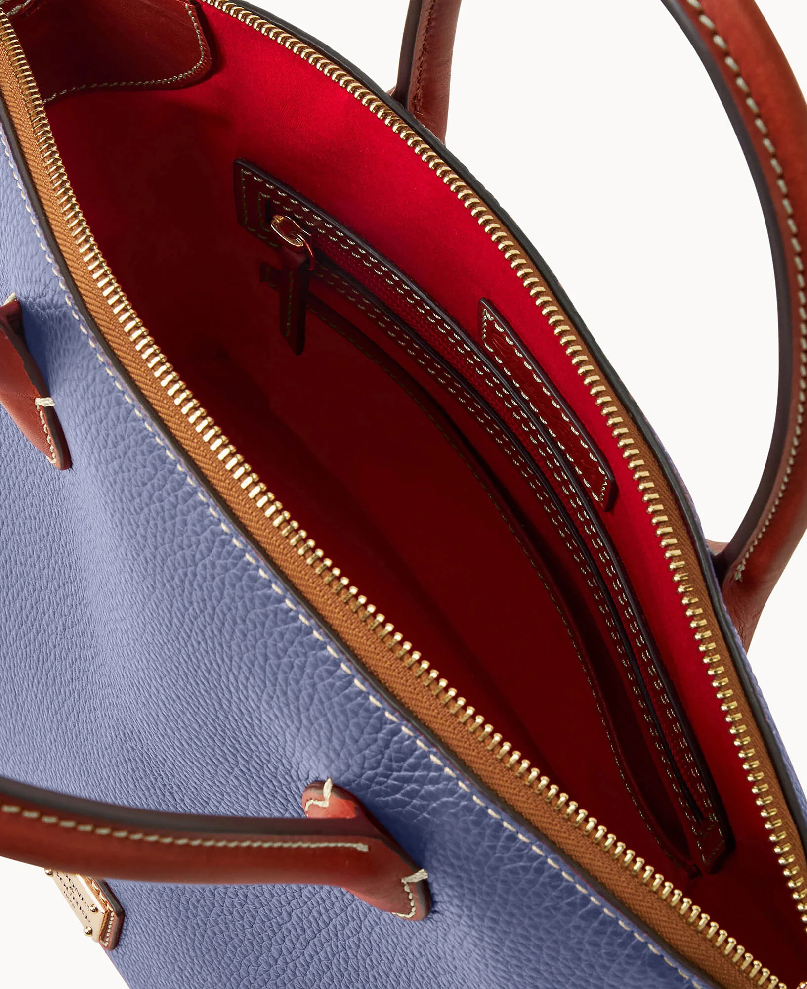 Pebble Grain Domed Satchel - Image 53