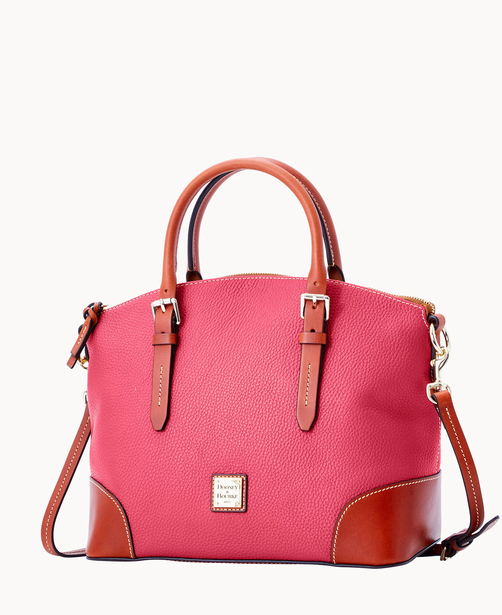 Pebble Grain Domed Satchel - Image 47