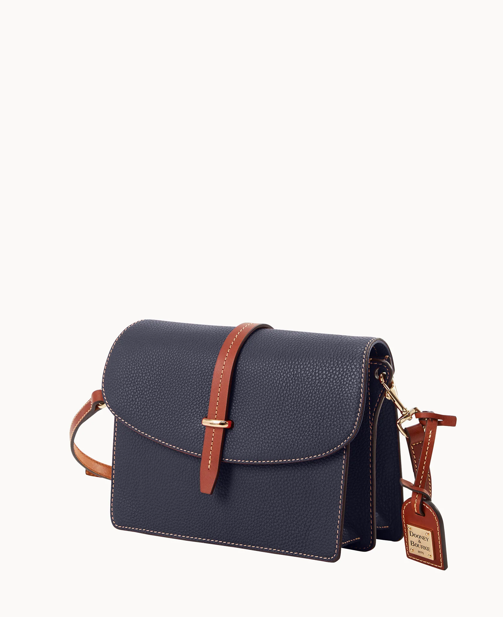 Pebble Grain Flap Crossbody - Image 14