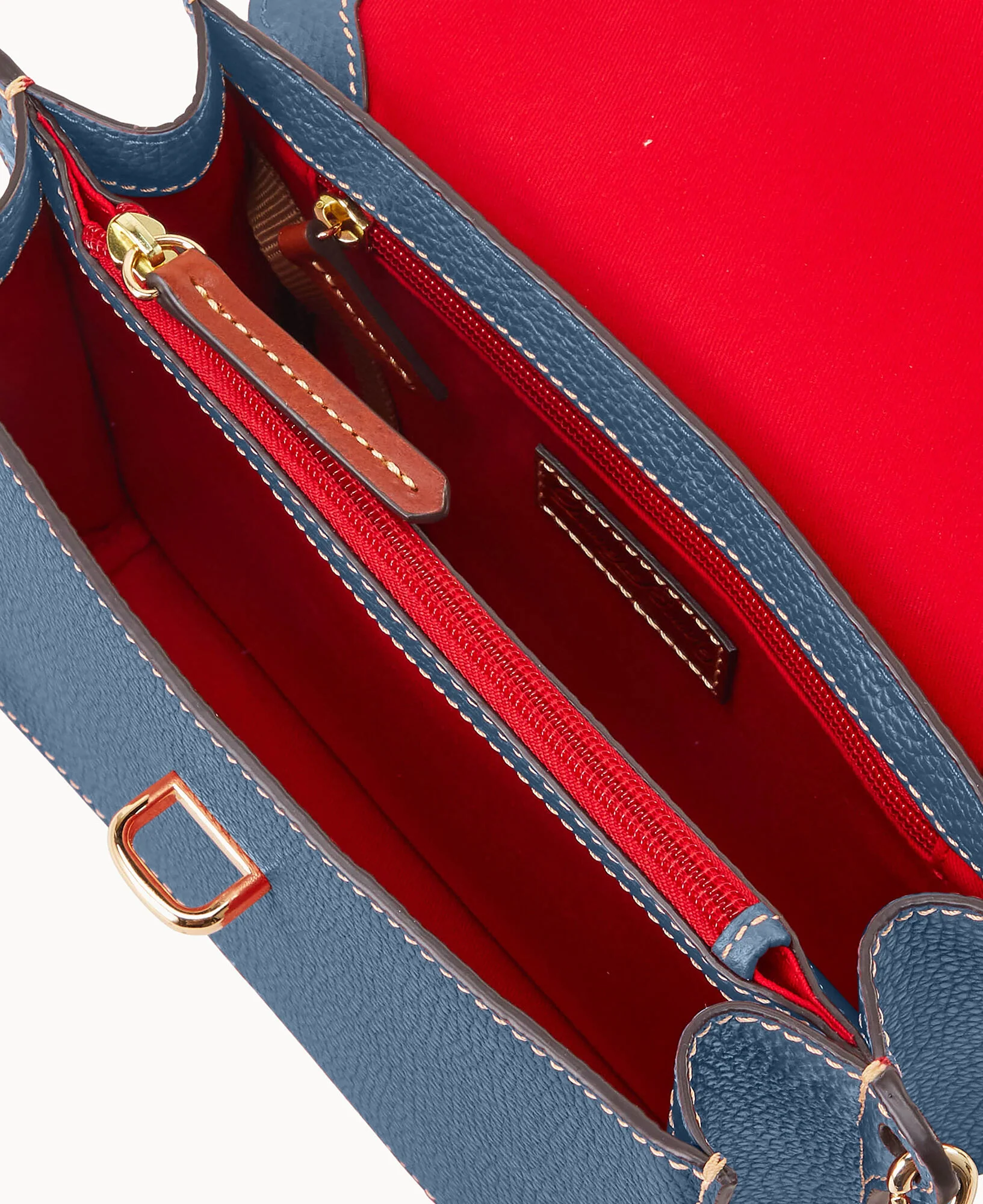 Pebble Grain Flap Crossbody - Image 27