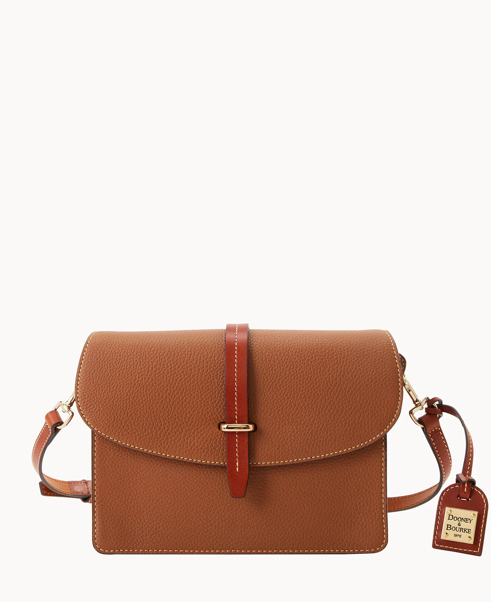 Pebble Grain Flap Crossbody - Image 29