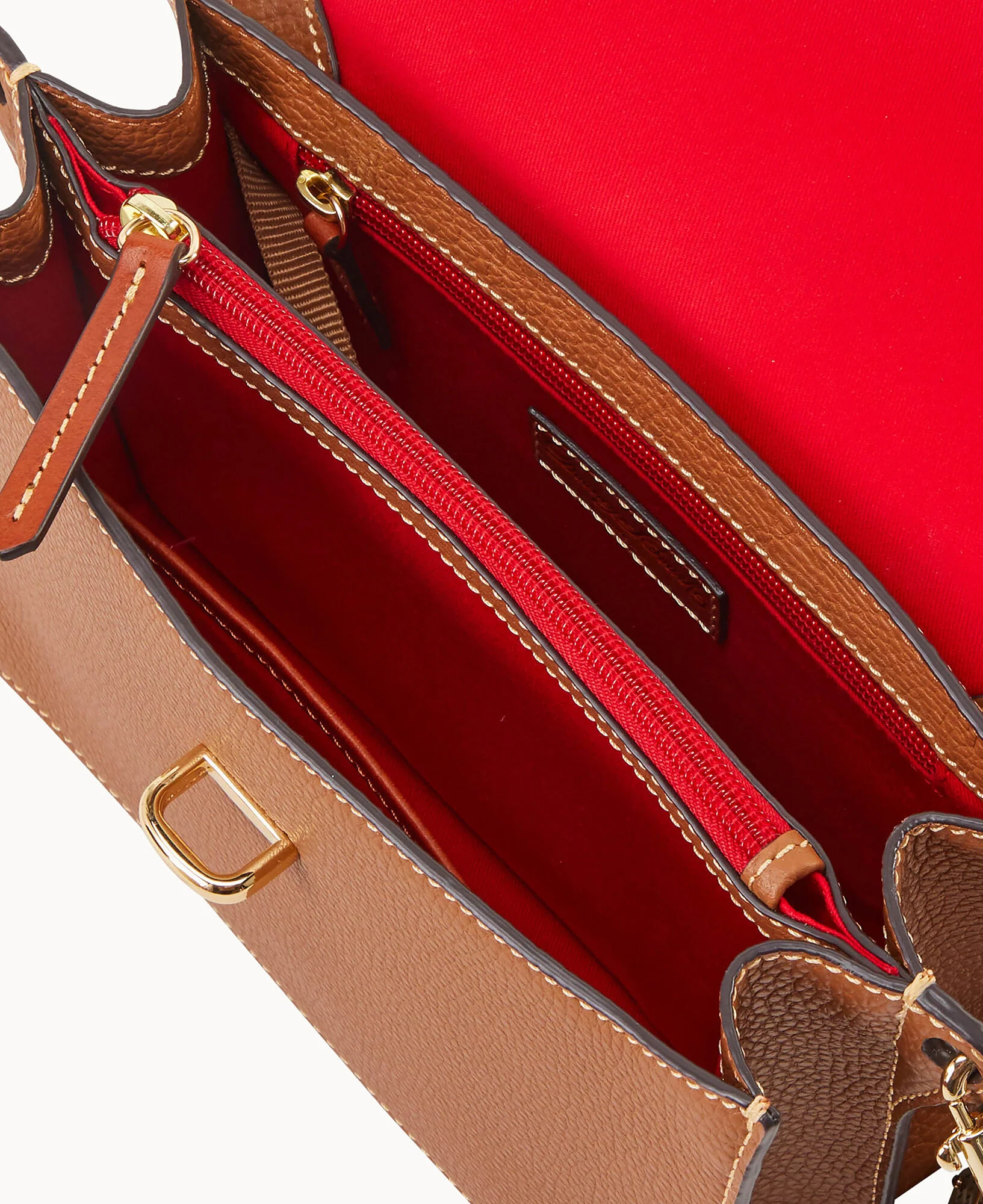 Pebble Grain Flap Crossbody - Image 31