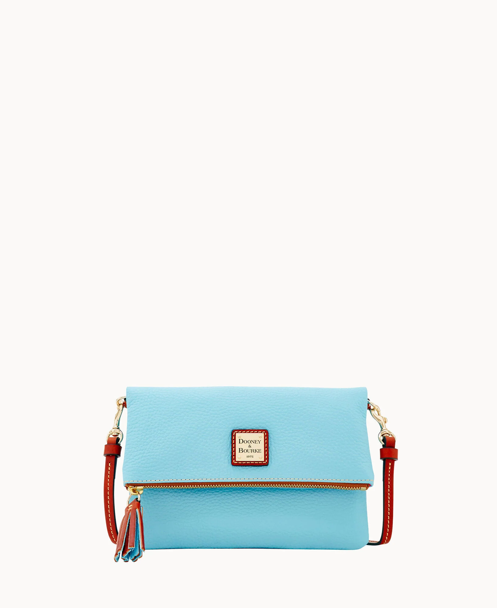 Pebble Grain Foldover Zip Crossbody - Image 91