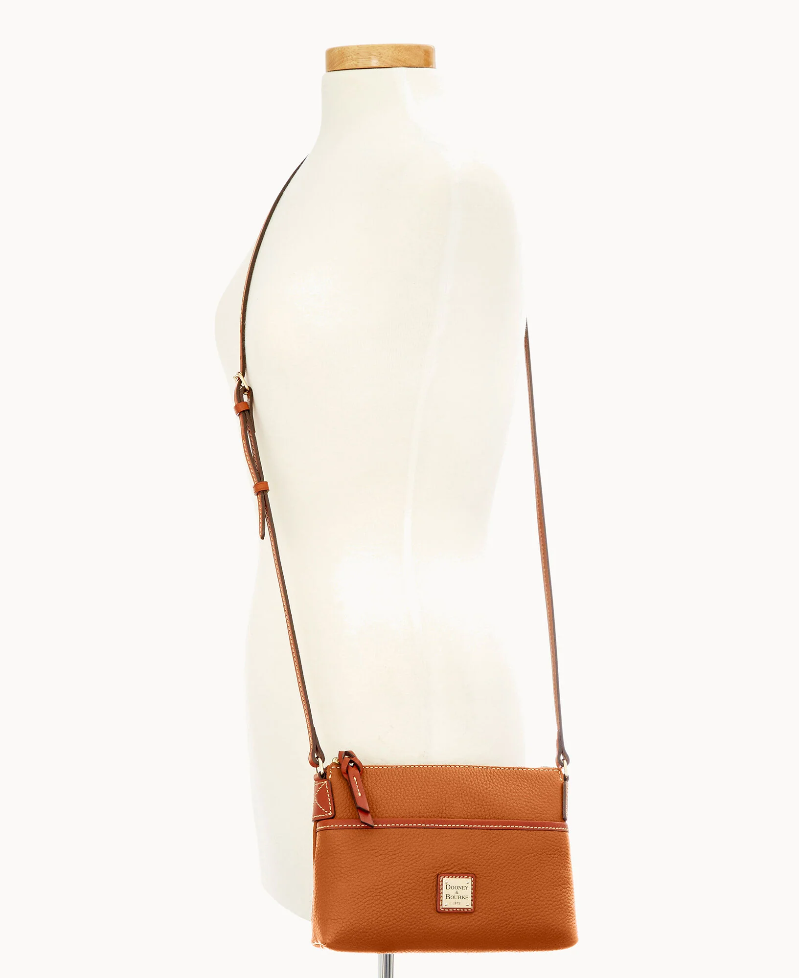 Pebble Grain Ginger Crossbody - Image 67