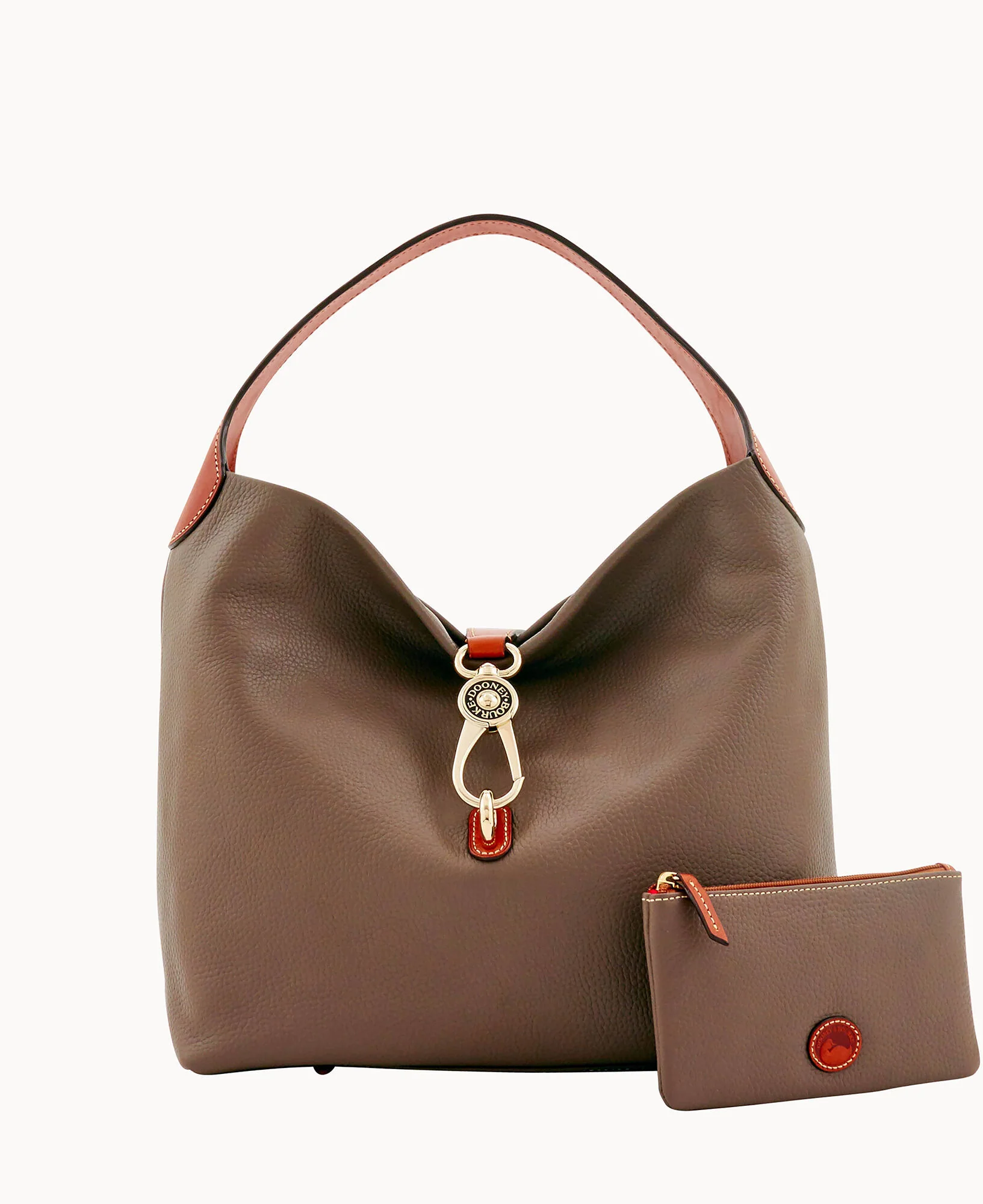 Pebble Grain Logo Lock Shoulder Bag - Image 29