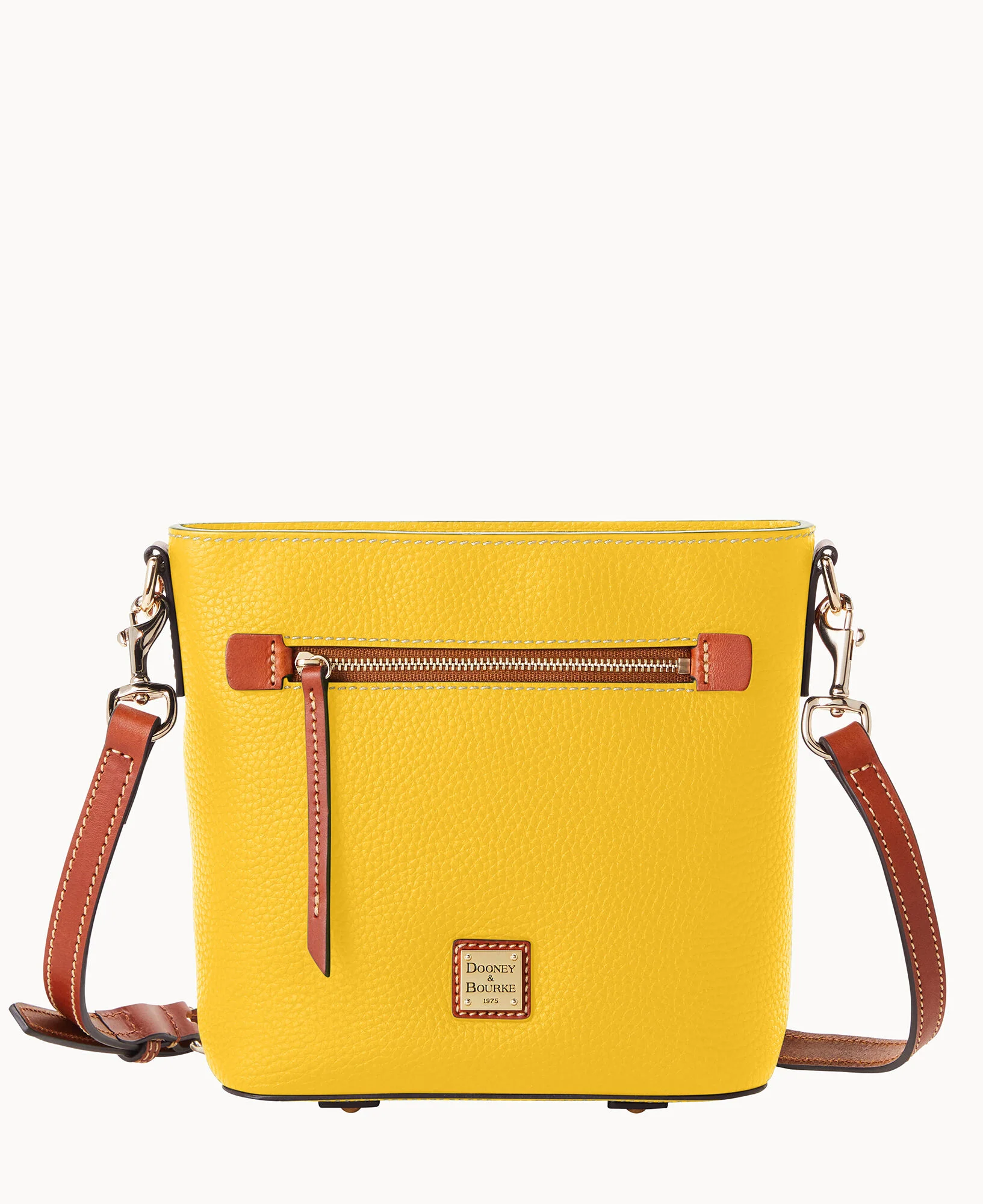 Pebble Grain Small Zip Crossbody - Image 23