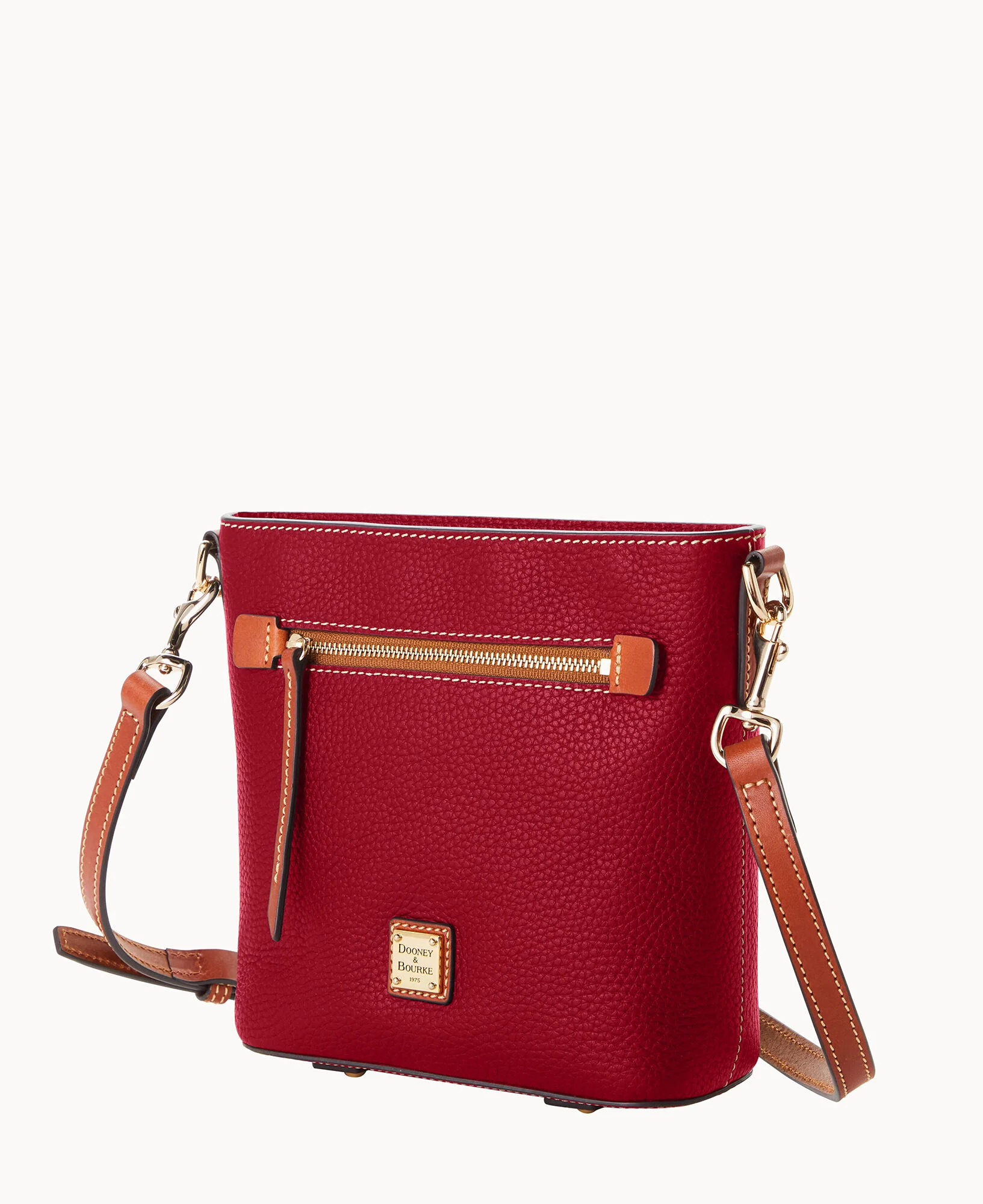 Pebble Grain Small Zip Crossbody - Image 27