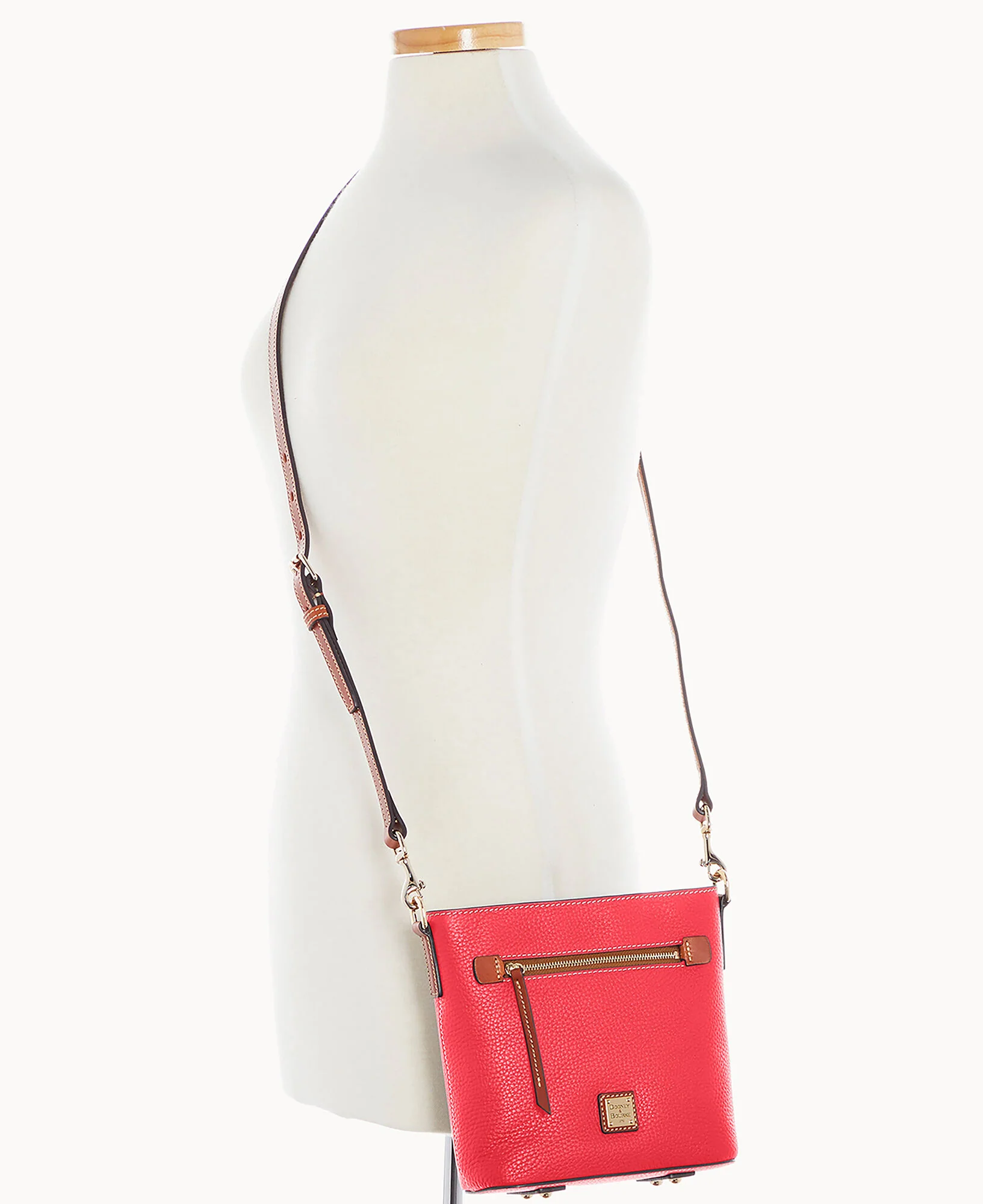 Pebble Grain Small Zip Crossbody - Image 77