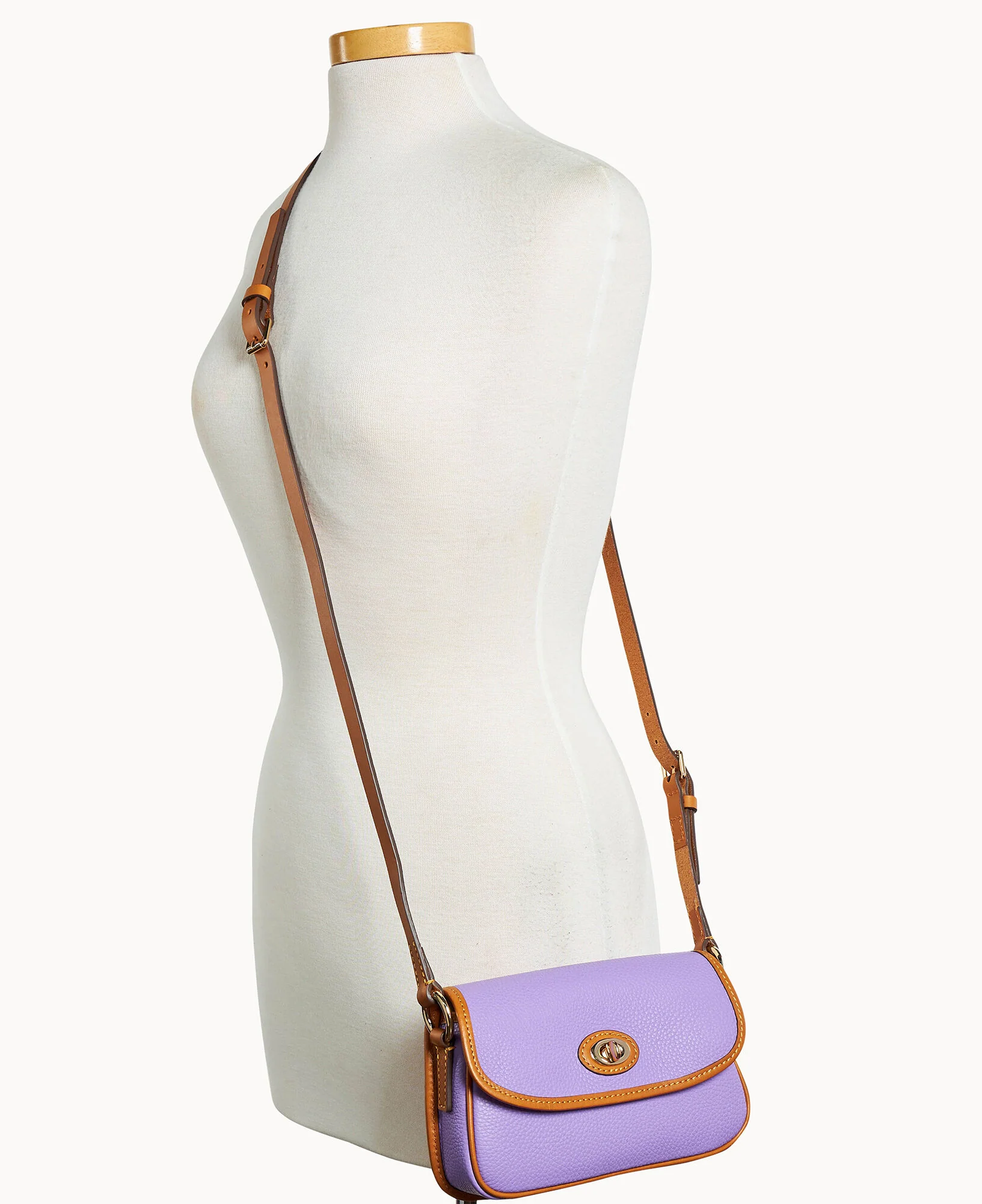 Pebble Grain Turnlock Crossbody 22 - Image 30