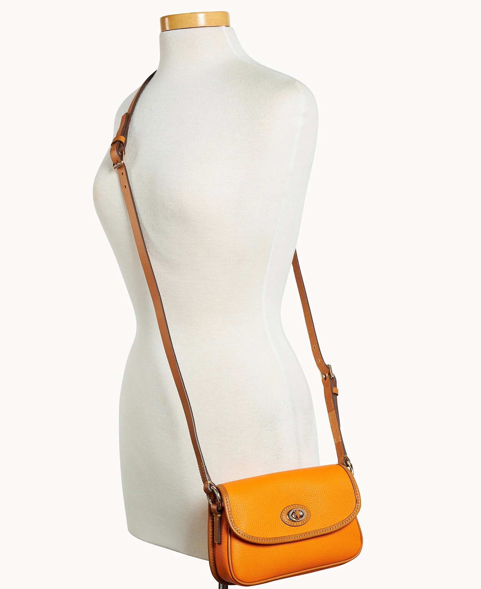 Pebble Grain Turnlock Crossbody 22 - Image 55