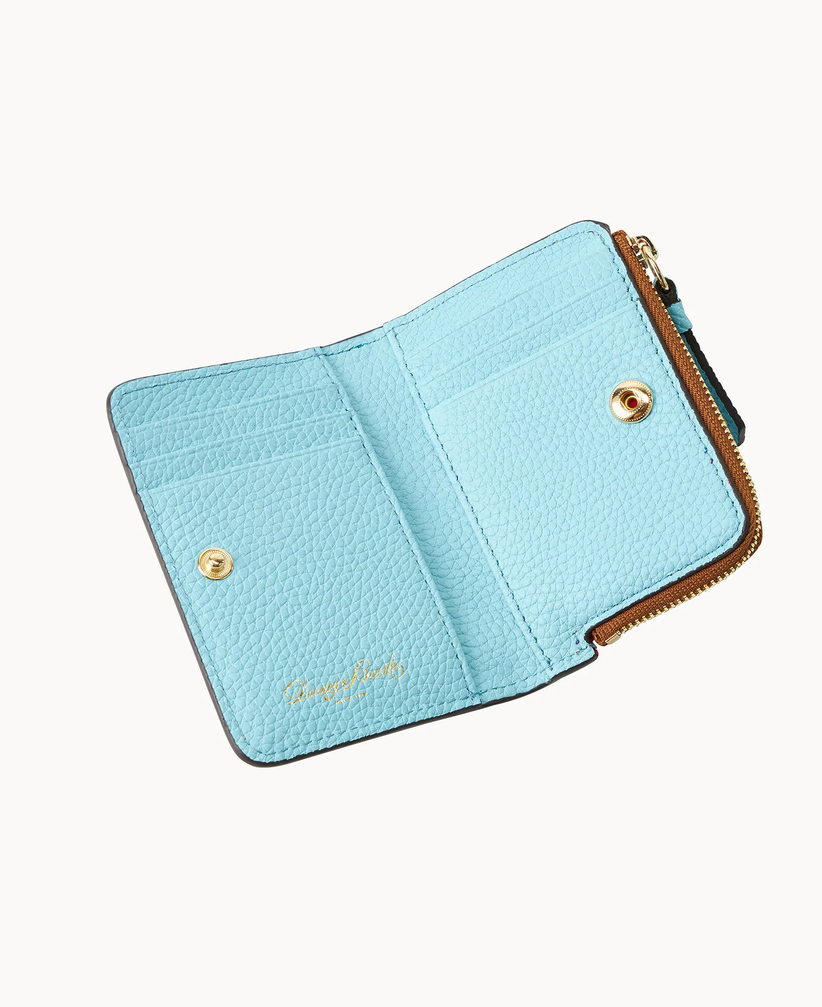 Pebble Grain Zip Credit Card Wallet 12 - Image 12
