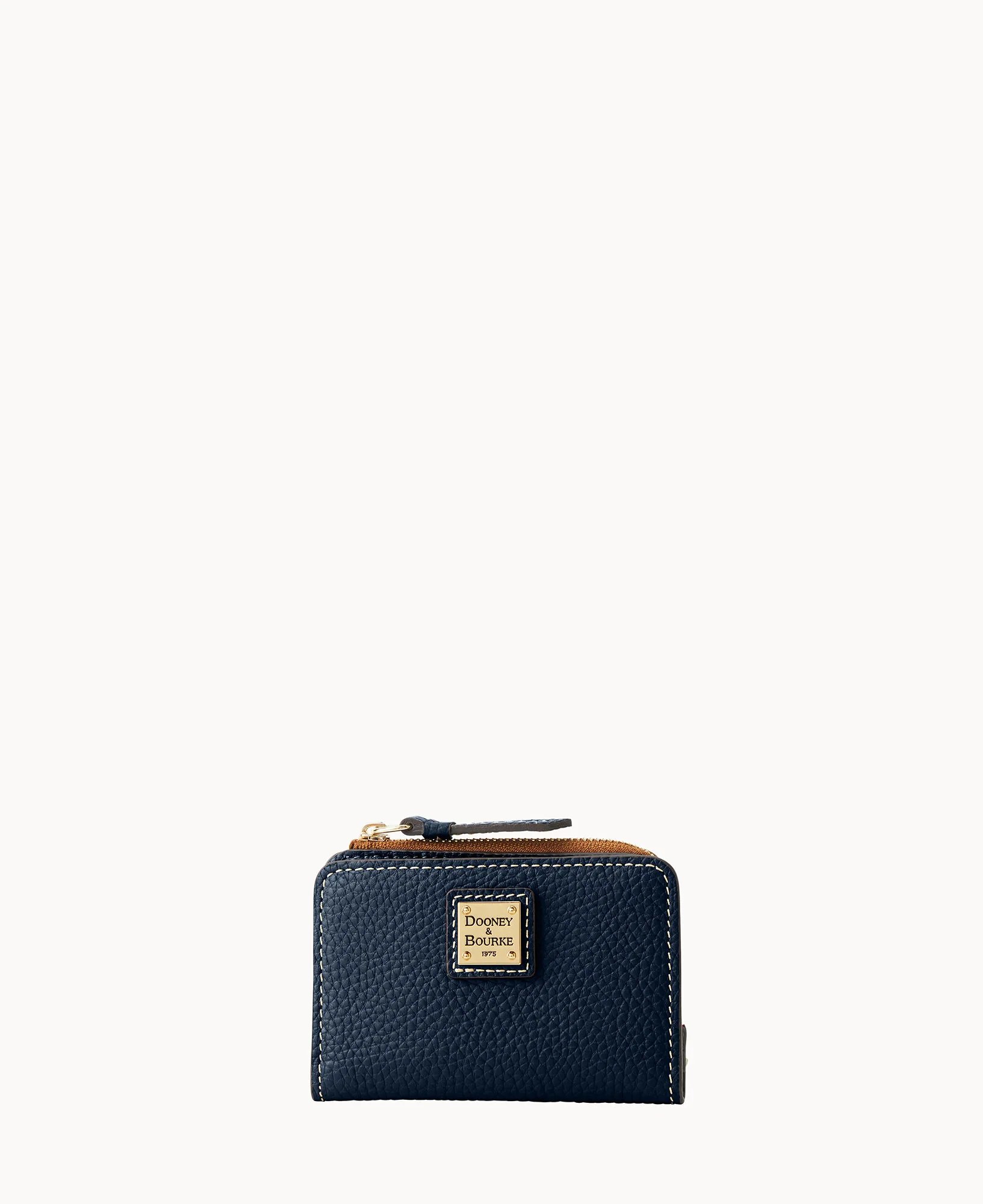 Pebble Grain Zip Credit Card Wallet 12 - Image 55