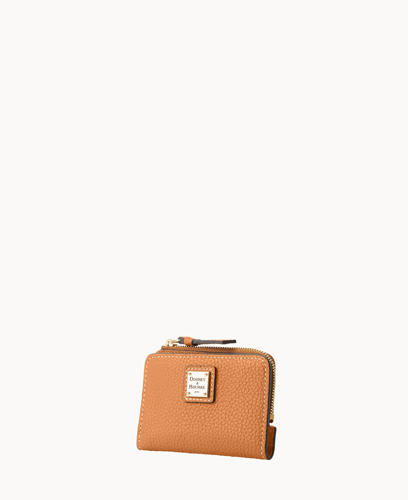 Pebble Grain Zip Credit Card Wallet 12 - Image 65