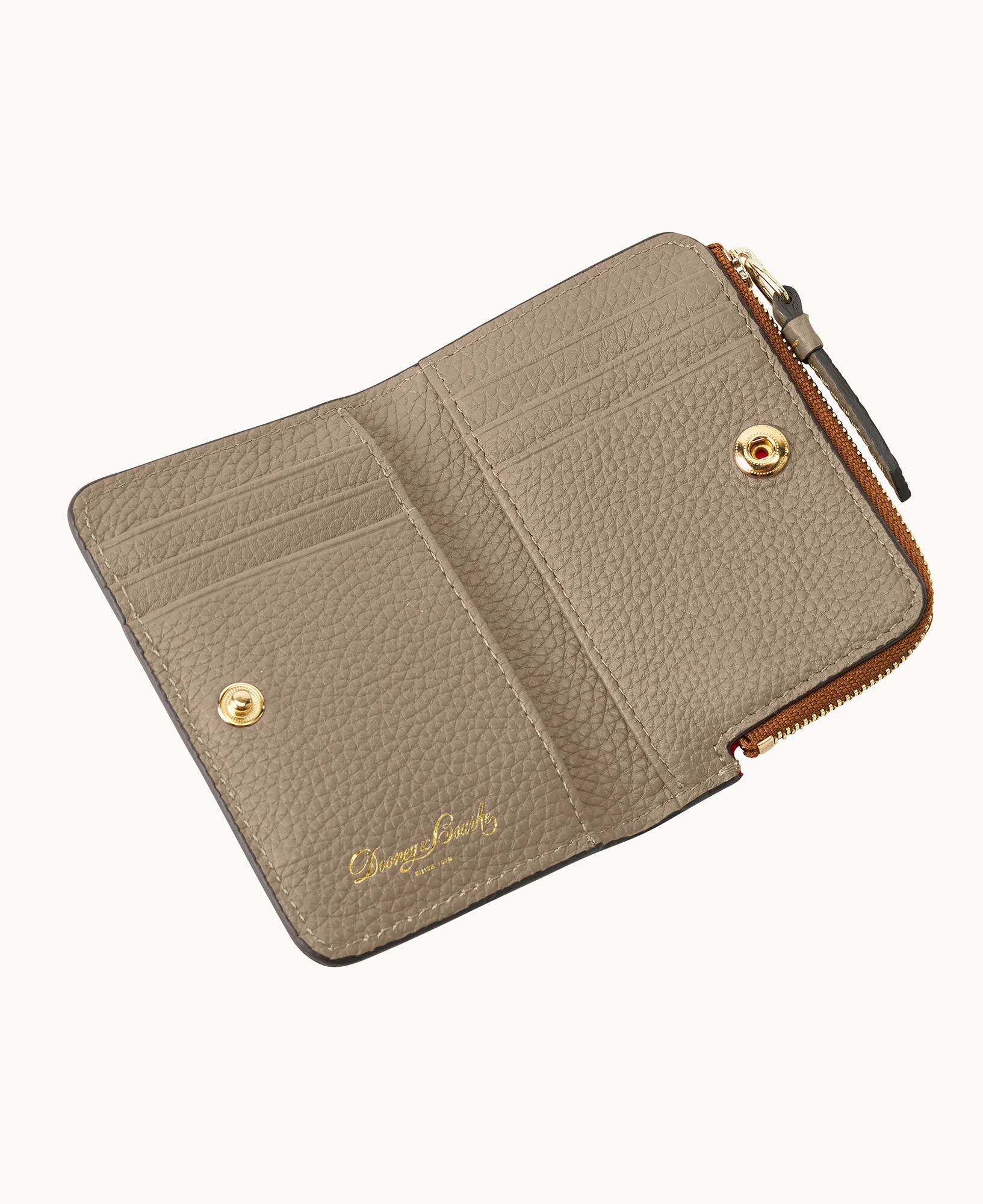 Pebble Grain Zip Credit Card Wallet 12 - Image 72