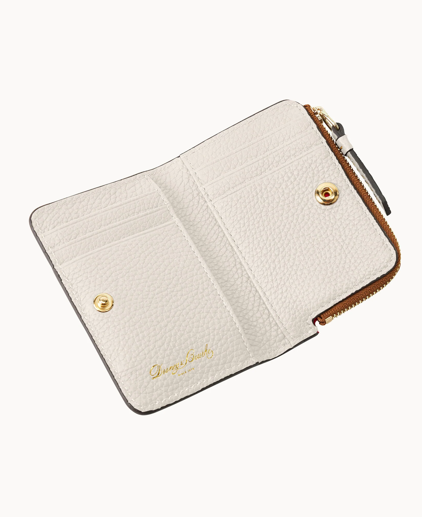 Pebble Grain Zip Credit Card Wallet 12 - Image 75