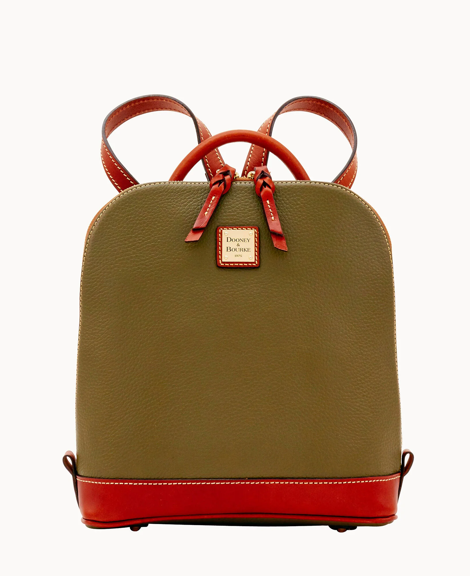 Pebble Grain Zip Pod Backpack - Image 22