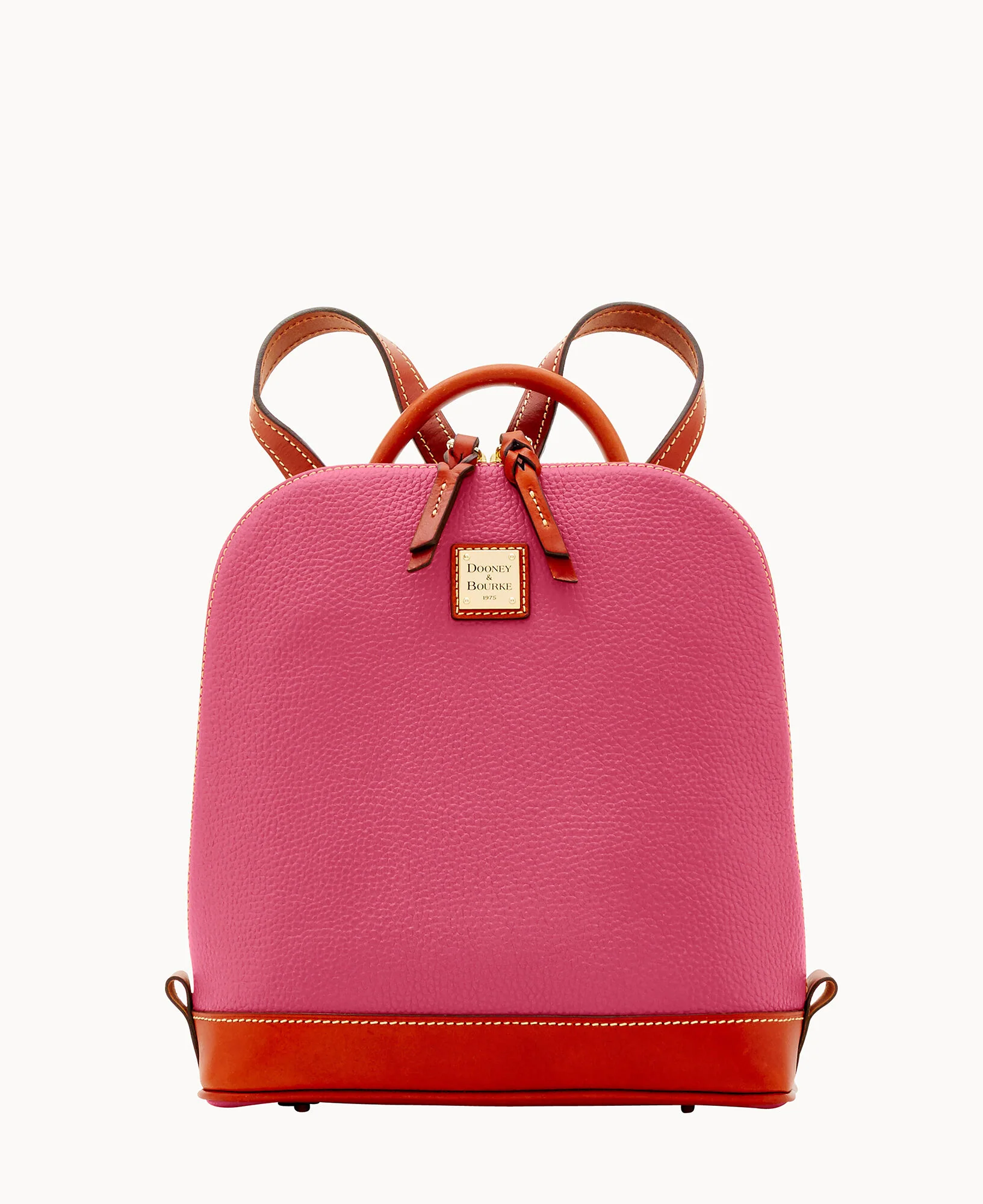Pebble Grain Zip Pod Backpack - Image 33