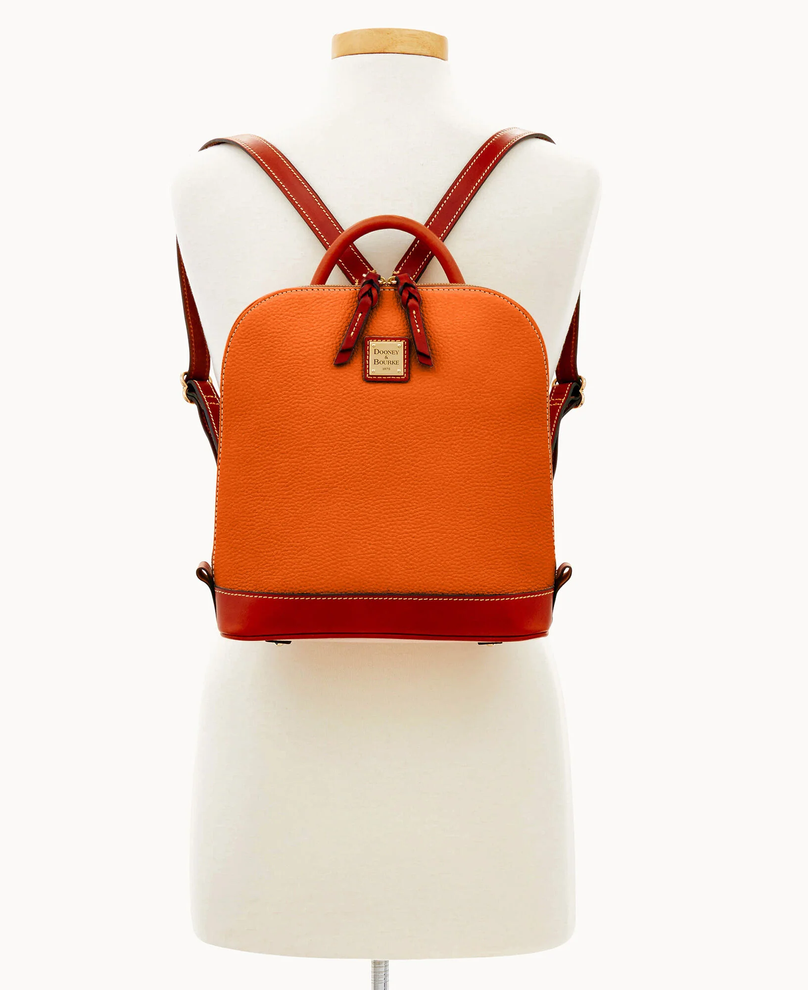 Pebble Grain Zip Pod Backpack - Image 52